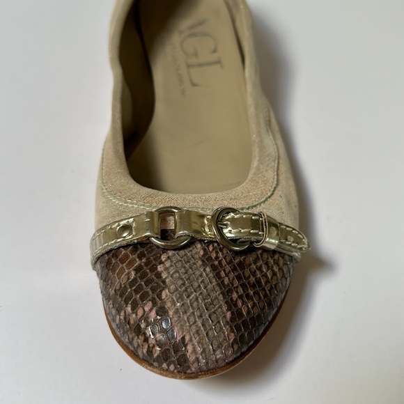 AGL Animal Print Ballet Flats - Picture 5 of 12